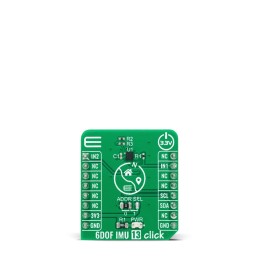 1 pcs - MikroElektronika 6DOF IMU 13 Click Inertial Measurement Unit (IMU) - 6 DoF mikroBus Click Board for MC6470