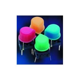 10 pcs : 1N03 - Switch Bezels / Switch Caps Teardrop Button/ Grey