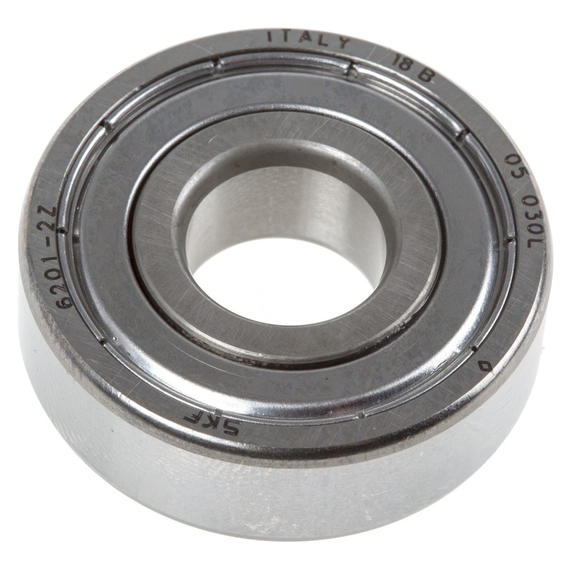 1 pcs - SKF 6201-2Z Single Row Deep Groove Ball Bearing- Both Sides Shielded 12mm I.D, 32mm O.D