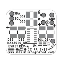 1 pcs - Maxim Integrated MAX30102 accelerometer EV kit Accelerometer Evaluation Kit for USBOSMB and MAX30102DBEVKIT Maxim