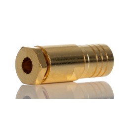 1 pcs - RS PRO, jack Cable Mount SMB Connector, 50Ω, Clamp Termination, Straight Body