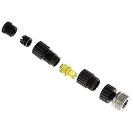 1 pcs - Hirschmann Circular Connector, 3 Contacts, Cable Mount, M8 Connector, Socket, Female, IP67, E Series