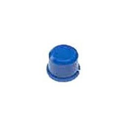 10 pcs : 1ZCS30 - Switch Bezels / Switch Caps Round Button Ultra Blue