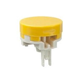 10 pcs : AT4017E - Switch Bezels / Switch Caps YELLOW CAP