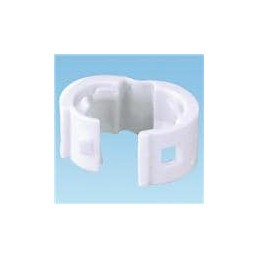 10 pcs : PCBANDWH-Q - Wire Labels & Markers Patch Cord Color Band - White