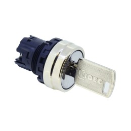 1 pcs - Idec YW4K 2-position Key Switch Head, Illuminated