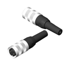 1 pcs - RS PRO 3 Pole Din, 5A, 250 V IP40, Screw Lock, Female, Cable Mount