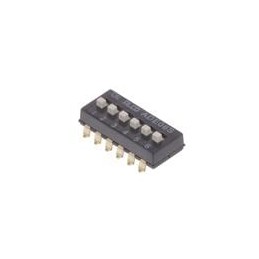 10 pcs : ADE06S04 - DIP Switches/SIP Switches SWITCH DIP SPST EXT ACT 6POS SMD