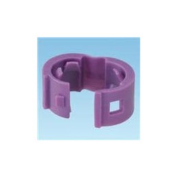 10 pcs : PCBANDVL-Q - Wire Labels & Markers Patch Cord Color Band - Violet