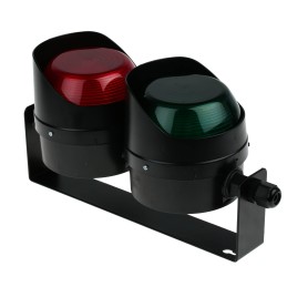 1 pcs - Moflash LED TL Series LED Beacon, 2 Lights, 85 - 380 V, Wall Mount