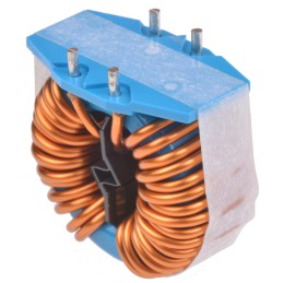 1 pcs - EPCOS 1.6 mH -30 - +50% Ferrite Power Line Choke, Max SRF:10kHz, 20A Idc, 4.5mΩ Rdc 250 V ac, B82726S