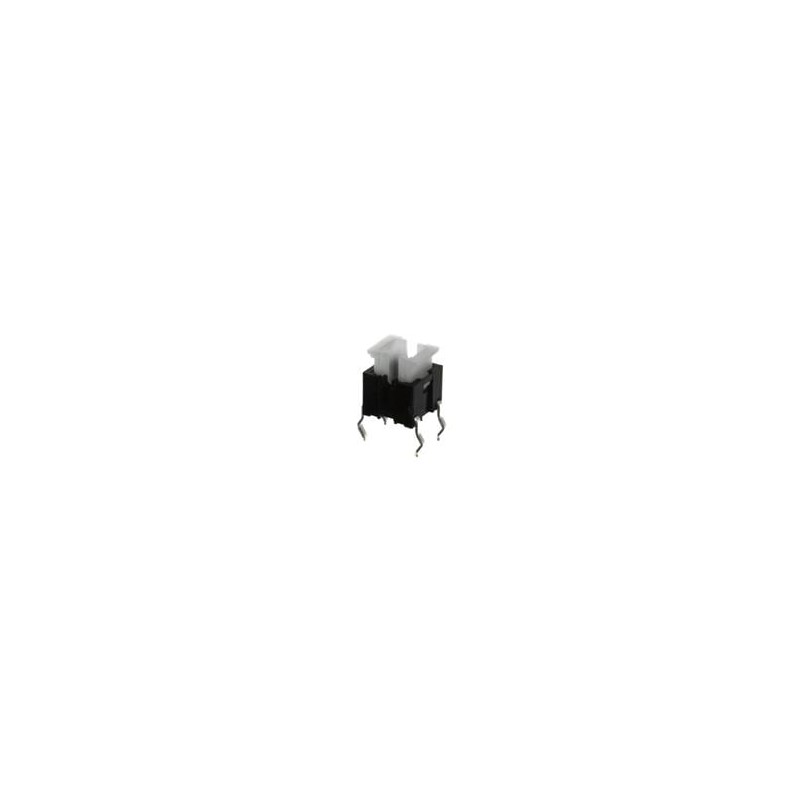 10 pcs : TL1240NQ1JBLK - Tactile Switches W/O LED BLACK CAP