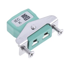1 pcs - RS PRO Quickwire Thermocouple Connector for Use with Type K Thermocouple, Miniature Size, IEC Standard