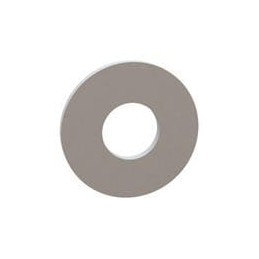 10 pcs : 17W15007 - Washers Flat Washer, .659 ID, 1.575 OD, .118 Thick, Natural, Nylon