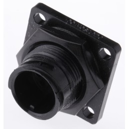 1 pcs - Deutsch Circular Connector, 12 Contacts, Panel Mount, Socket, Male to Female, IP67, IMC Series