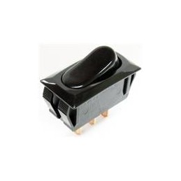 10 pcs : GRS-2012-2503 - Rocker Switches SPDT 16A GLOSS BLK