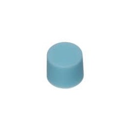 10 pcs : U1141 - Switch Bezels / Switch Caps PB SW CAP RND BLUE NON-ILLUM