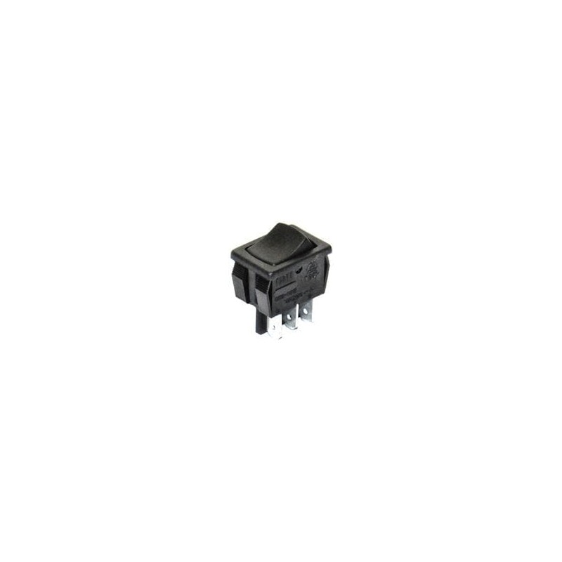 10 pcs : GRS-4012-1600 - Rocker Switches SPDT MINI BLK ON-ON