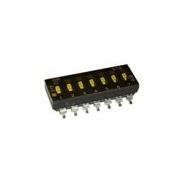 10 pcs : 219-7MST - DIP Switches/SIP Switches SPST 7 switch sections