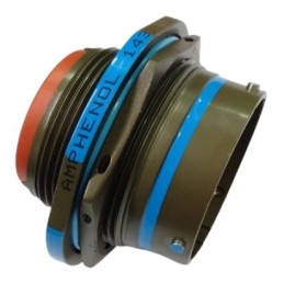 1 pcs - Amphenol India 55 Way MIL Spec Circular Connector Receptacle, Pin Contacts