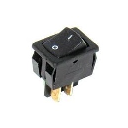 10 pcs : GRS-4011-0076 - Rocker Switches SPST MINI BLK ON-OFF