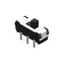 10 pcs : LSSA22L-V - Slide Switches SLIDE SWITCH 2P2T