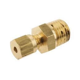 1 pcs - RS PRO In-Line Thermocouple Compression Fitting for Use with Thermocouple, 1/4 BSPT, 3mm Probe, RoHS Compliant Standard