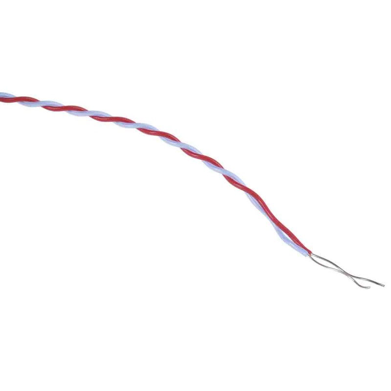 1 pcs - RS PRO Type T Thermocouple 2m Length, 1/0.3mm Diameter - +250°C