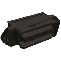1 pcs - TE Connectivity 24-Way IDC Connector Plug for Panel Mount, 2-Row