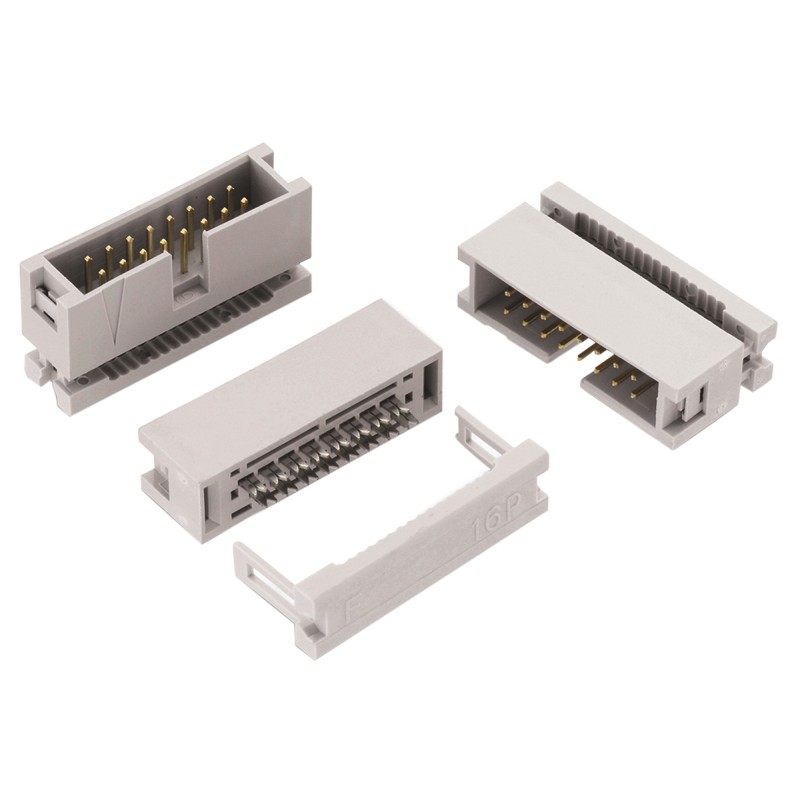 1 pcs - Wurth Elektronik 34-Way IDC Connector Plug for Cable Mount, 2-Row
