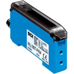 1 pcs - Sick Glass, Plastic Fibre Optic Sensor, PNP Output, IP50, 12 - 24 V dc