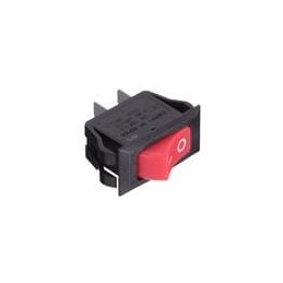 10 pcs : CRE22F2FBRNE - Rocker Switches SPST ON-OFF RED 20A 'O -'