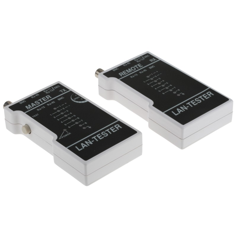 1 pcs - RS PRO Cable Tester Coaxial, STP, UTP