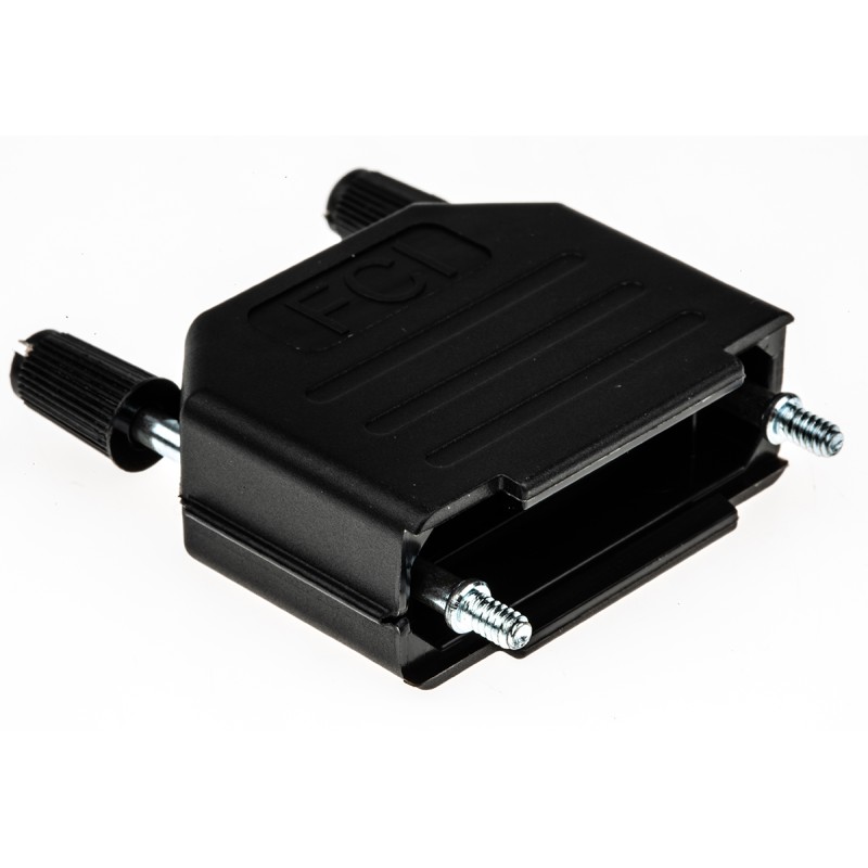 1 pcs - RS PRO Nylon D Sub Backshell, 15 Way, Strain Relief