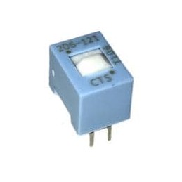 10 pcs : 206-121S - DIP Switches/SIP Switches 1 switch section SPDT