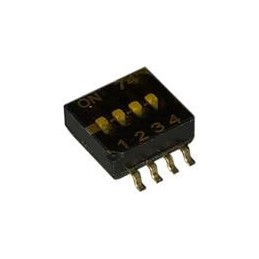 10 pcs : 218-4LPST - DIP Switches/SIP Switches SPST 4 switch sections
