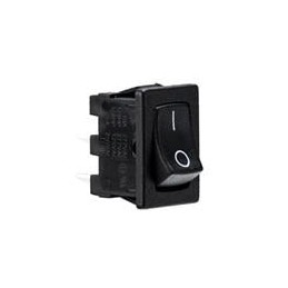 10 pcs : H8600VBACN - Rocker Switches H8600VB T.BLACK CL0076 WHITE