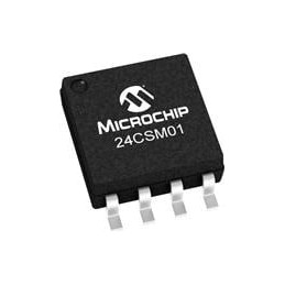 10 pcs : 24CSM01-I/SM - EEPROM 1Mbit 3.4MHz I2C SERIAL EEPROM, I-Temp, ECC, SOIJ