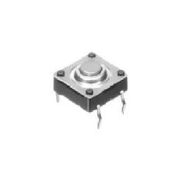 10 pcs : SKQBASA010 - Tactile Switches 50 mAmps at 12 Volts