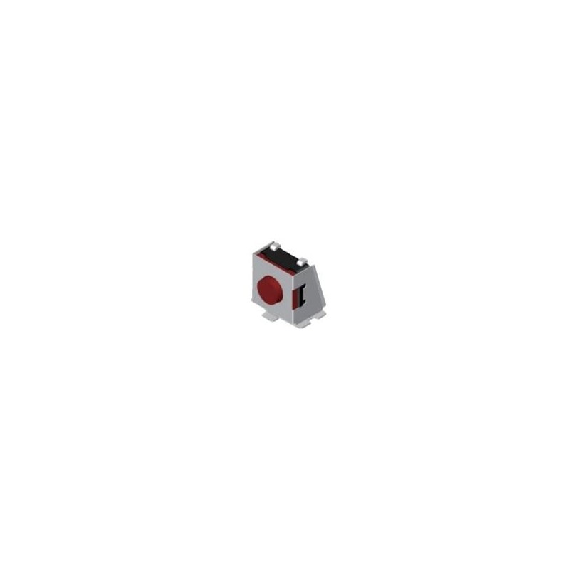 10 pcs : TAS-633N-V-T/R - Tactile Switches Right Angle (SMT ) 6.1*6.6
