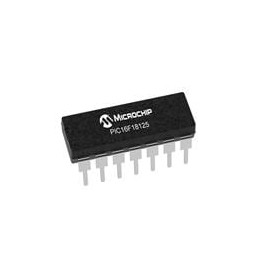 10 pcs : PIC16F18125-I/P - 8-bit Microcontrollers - MCU 14KB Flash, 512B RAM, 128B EEPROM, 12b Diff. ADCC, 2x16-bit dual PWM
