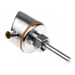 1 pcs - ifm electronic Flow Controller, 200 - 3000 (Gas) cm³/s, 3 - 300 (Liquid) cm³/s, PNP Output, 19 -