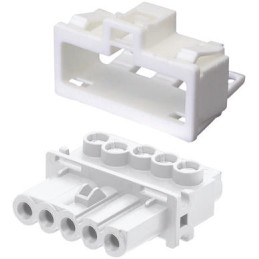 1 pcs - Wieland Gesis Series Power, Female, Panel Mount