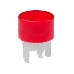 10 pcs : AT4036C - Switch Bezels / Switch Caps ROUND RED CAP FOR HB NONILLUMINATED