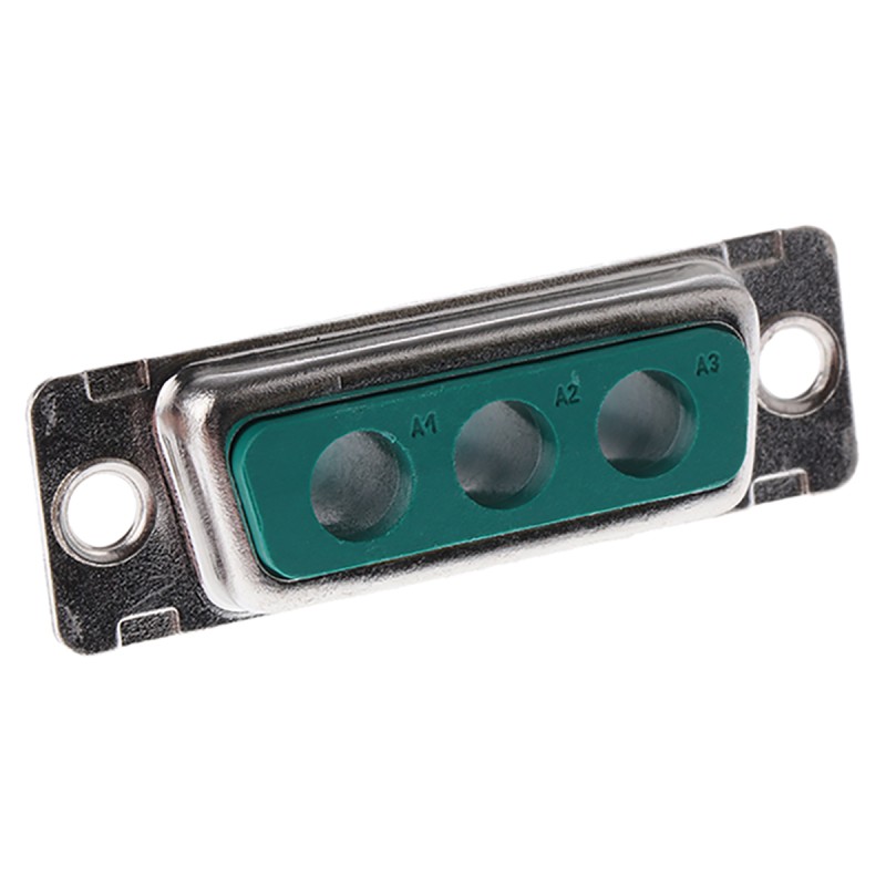 1 pcs - Amphenol ICC DW 3 (Power) Way Cable Mount D-sub Connector