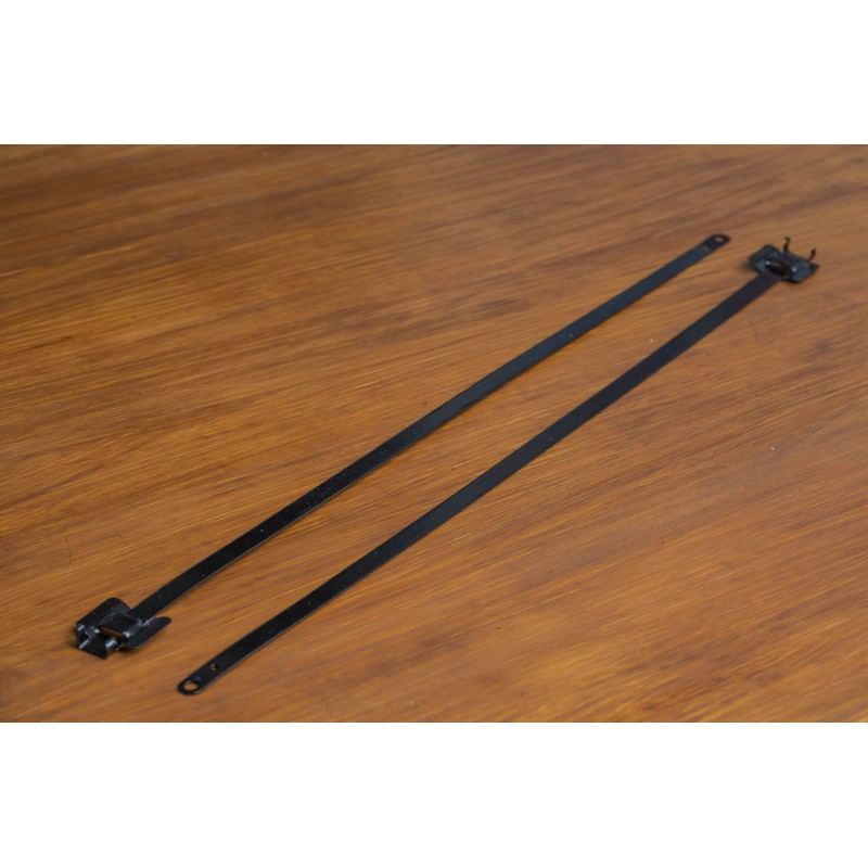 1 Bag of 100 - RS PRO Cable Tie, Releasable, 450mm x 10 mm, Metallic 316 Stainless Steel, Pk-100