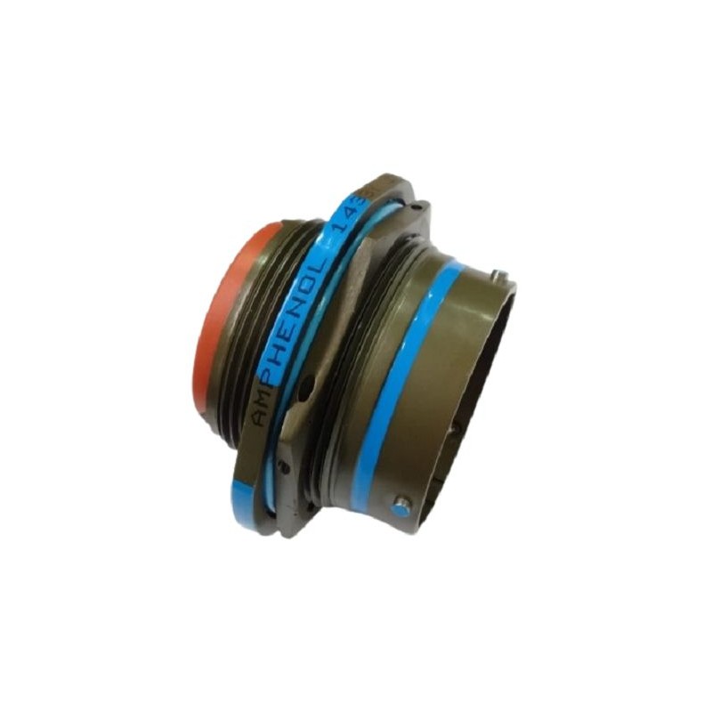 1 pcs - Amphenol India 61 Way MIL Spec Circular Connector Receptacle, Pin Contacts