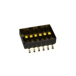 10 pcs : 218-8LPST - DIP Switches/SIP Switches SPST 8 switch sections