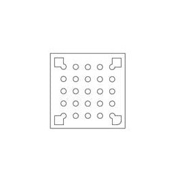 10 pcs : R5F1018AALAU0 - 16-bit Microcontrollers - MCU RL78G13 16/2 25FLGA 3x3 Tray