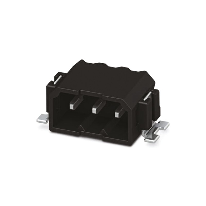 1 pcs - Phoenix Contact 2.5mm Pitch 4 Way Pluggable Terminal Block, Header, Surface Mount, Solder Termination